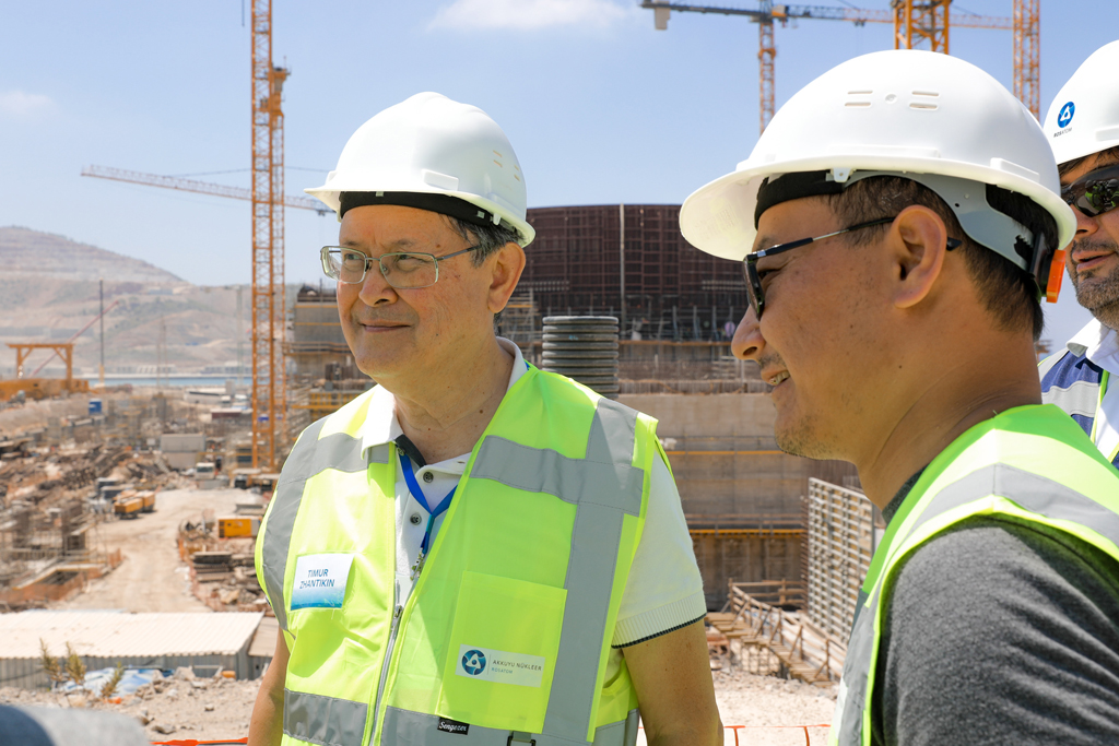 Визит экспертной группы Республики Казахстан на площадку строительства АЭС Аккую: июль 2022