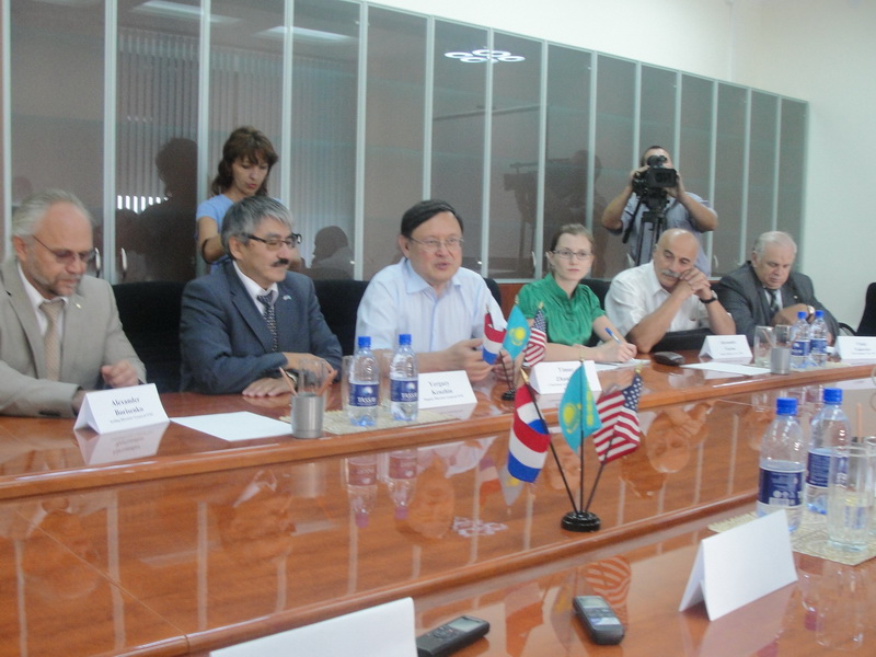 Transfer of a special machinery from the USA embassy to the Nuclear Energy Institute of National Nuclear Center of the RK, 2012